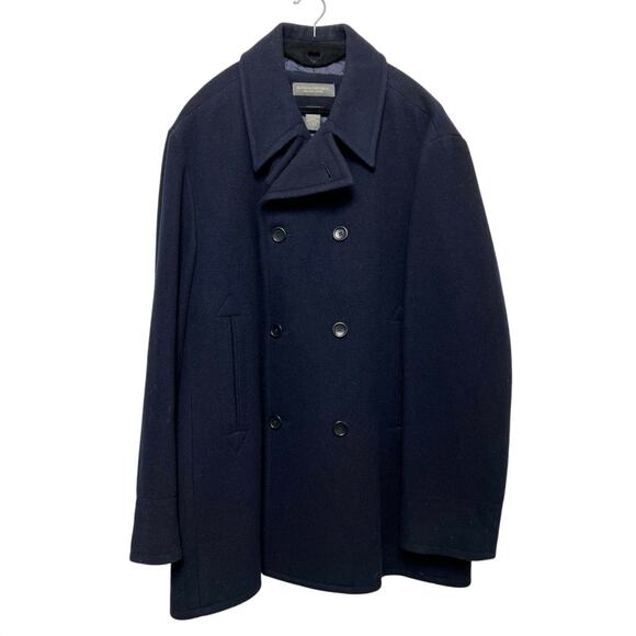 Banana Republic Factory Other - Banana Republic Factory Men's Wool Blend Navy Peacoat